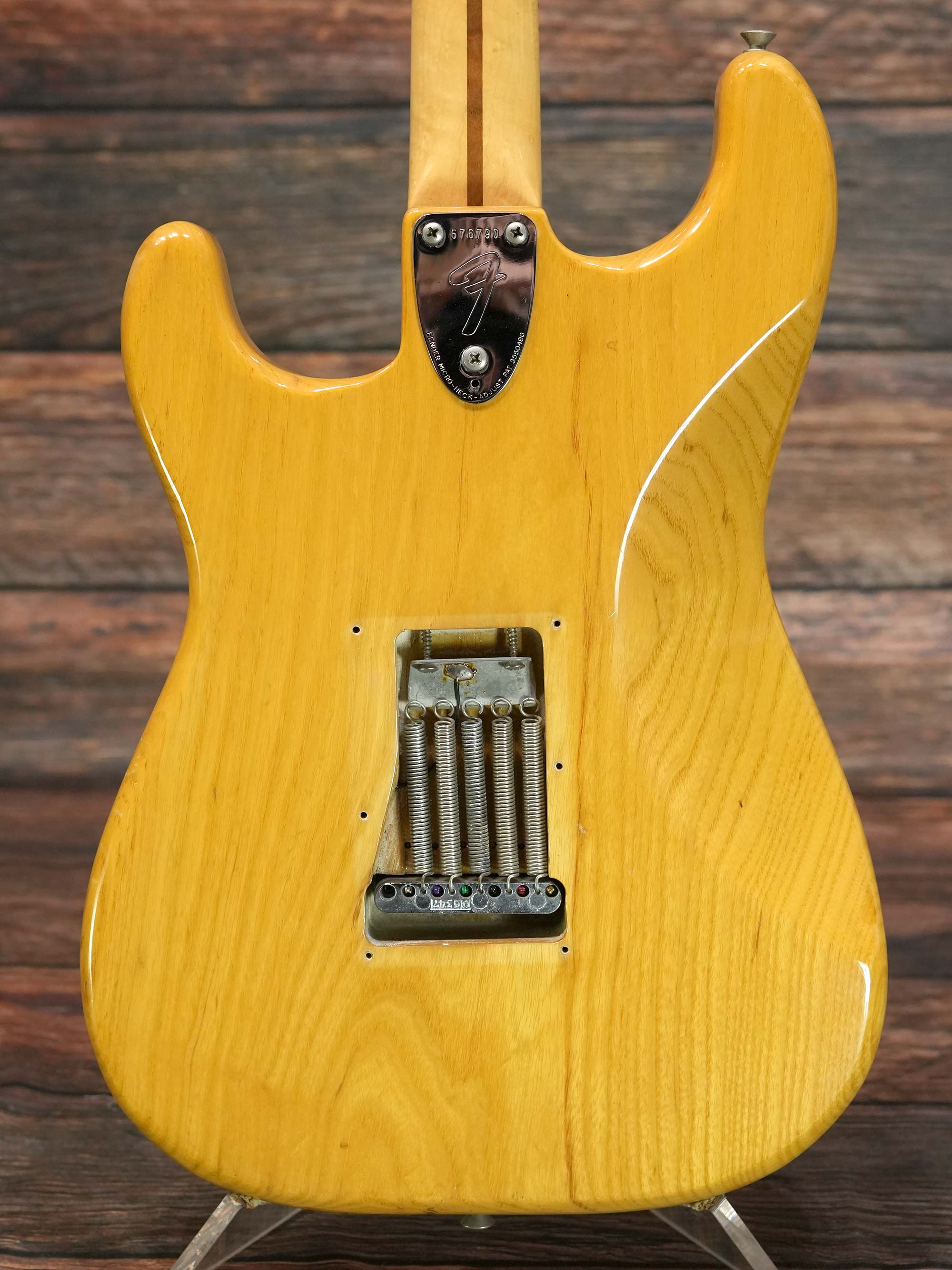 Fender 1976 Stratocaster Natural ”1-Piece Body”
